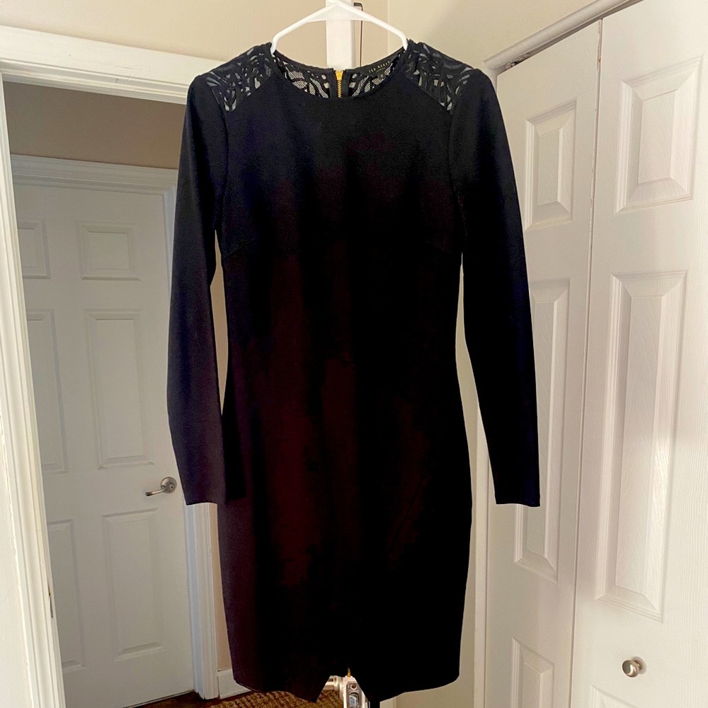Ted baker black dress